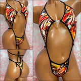 Firestorm Print Diamond Slingshot