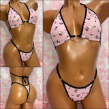 Cherry Mesh Bikini