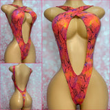 Coral Snake Cross Over One Piece