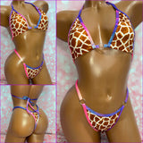 Giraffe Print Bikini