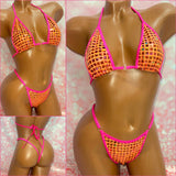 Orange Holo Bikini