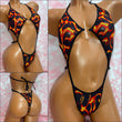 Flame Mesh Diamond Slingshot