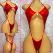 Metallic Red Diamond Slingshot