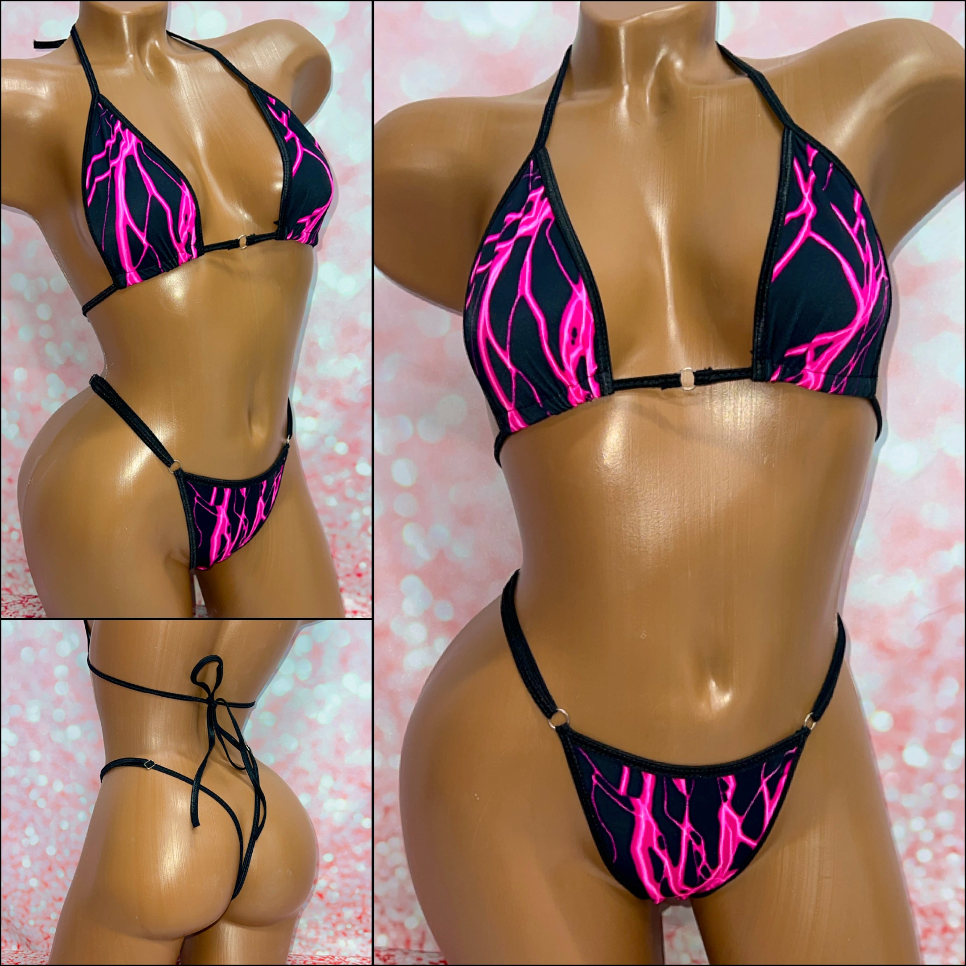 Pink Lightning Bikini