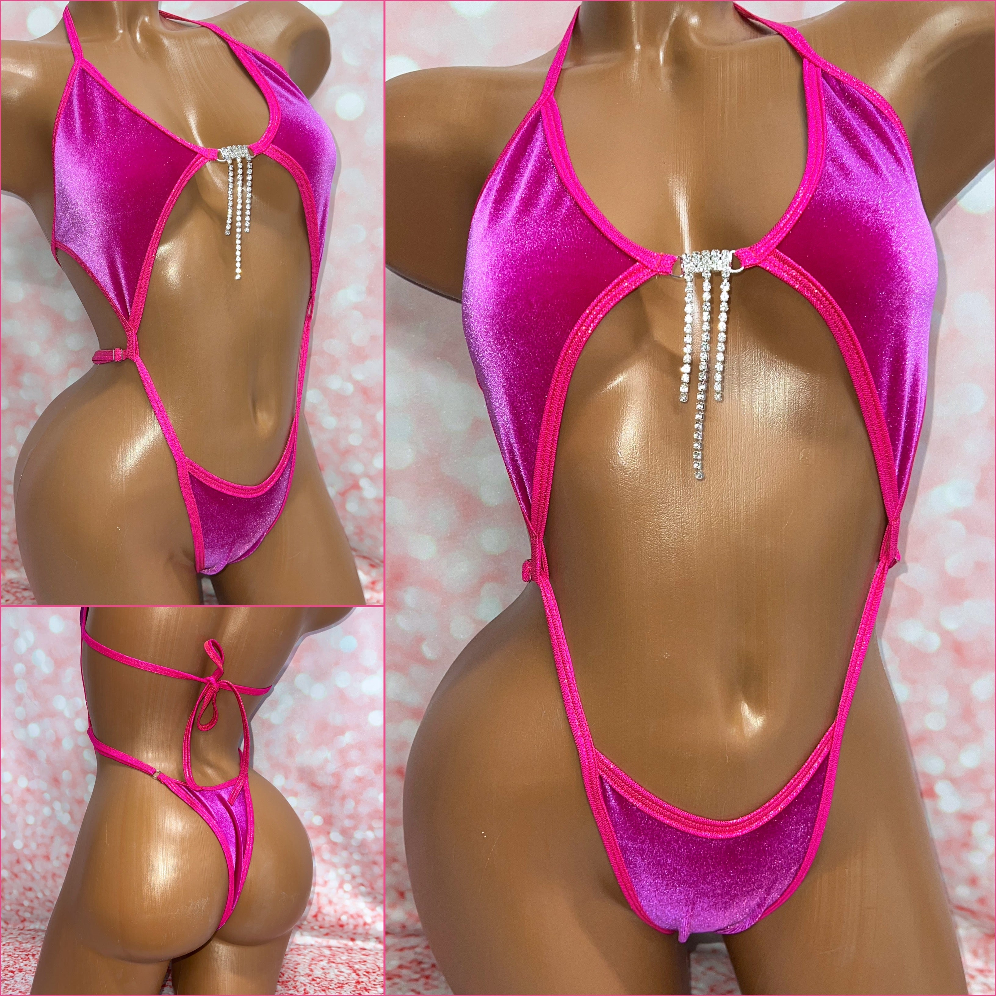 Velvet Diamond Slingshot - Multiple Colour Options