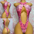 Pink Butterfly Barbie Cross Over One Piece