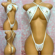 White Bling Cross Over Slingshot