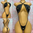 Black Bling Cross Over Slingshot