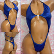 Royal Blue Metallic Diamond Slingshot