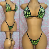 Velvet Leopard Bikini - Multiple Colour Options