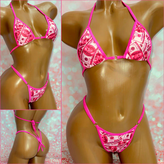 Pink Money Bikini