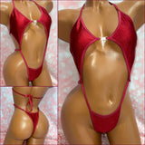 Burgundy Stardust Diamond Slingshot