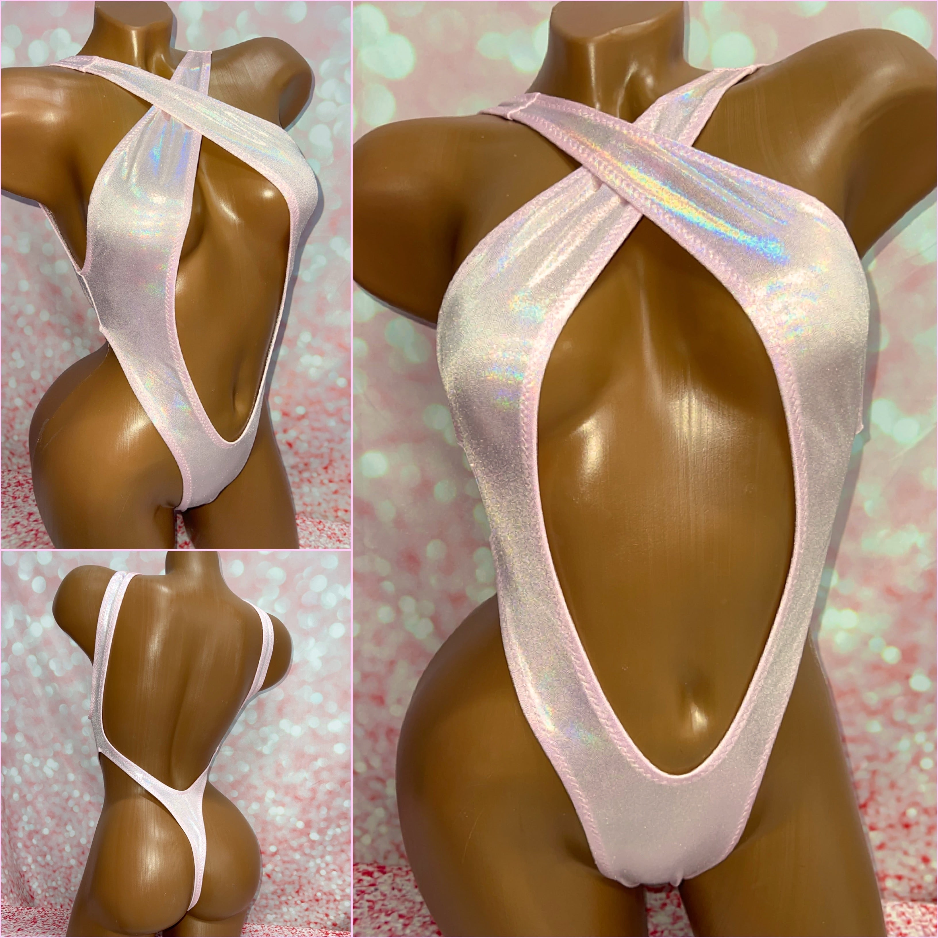 Cross Over Front Bodysuit - Multiple Fabric Options