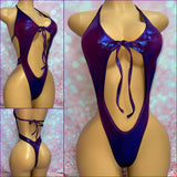 Metallic Cheeky One Piece - Multiple Colour Options