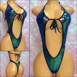 Metallic Cheeky One Piece - Multiple Colour Options