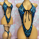Metallic Cheeky One Piece - Multiple Colour Options