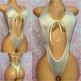 Metallic Cheeky One Piece - Multiple Colour Options