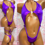 Metallic Berry Purple Diamond Slingshot