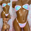 Candy Sequin Strapless Bikini