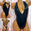 Metallic Black Adjustable One Piece