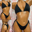 Extreme Bling Bikini Black