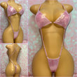 Metallic Pink X-Tina Bikini