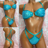 Sequin Strappy X-Tina Bikini - Multiple Colour Options