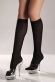 Black Knee High Socks