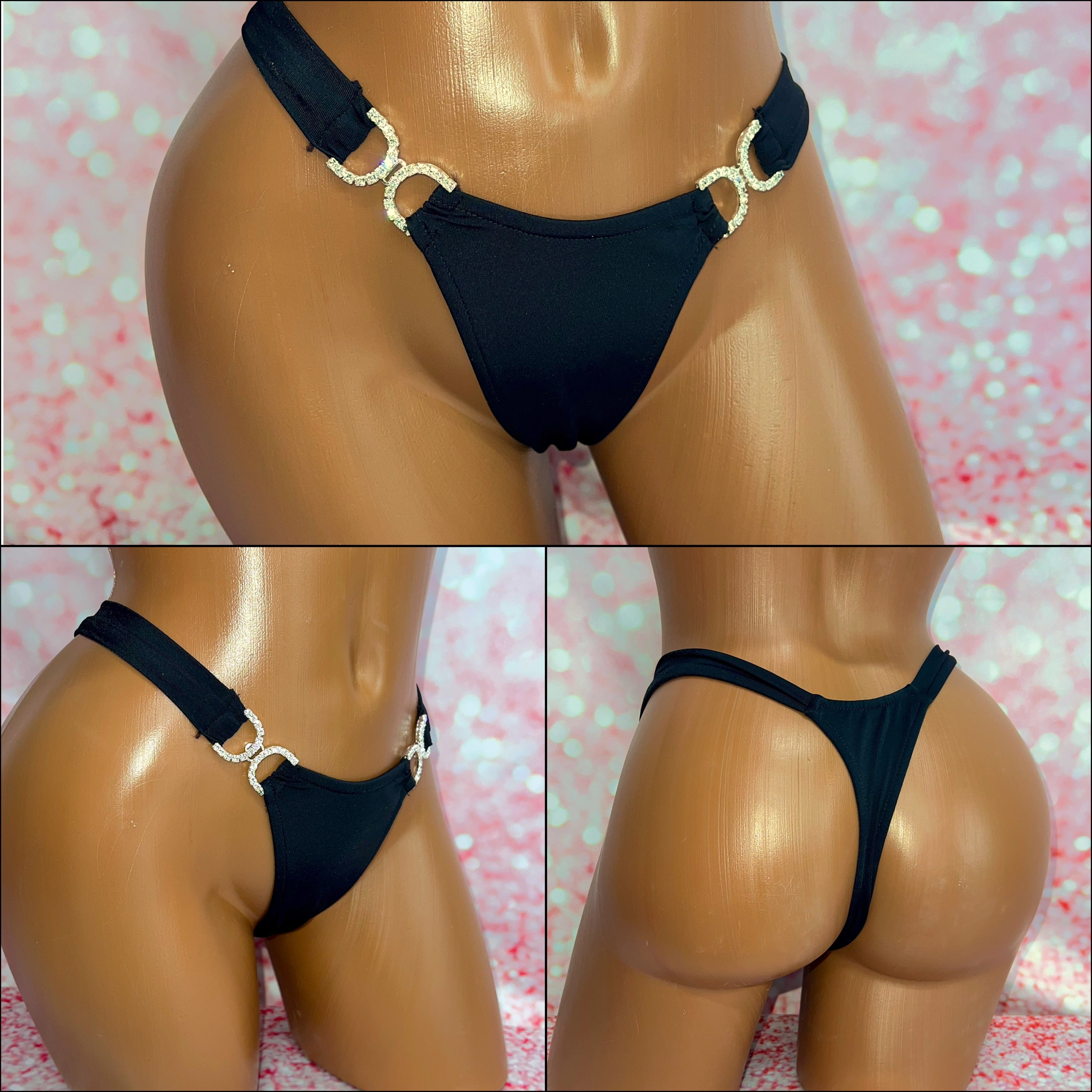 Breakaway Rhinestone G-string