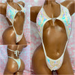 Iridescent Sequin Diamond Slingshot