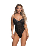 Black Velvet Leopard Teddy