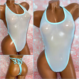 Sheer Mesh One Piece - Multiple Colour Options