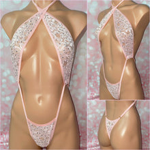 Load image into Gallery viewer, Pink Lace Slingshot