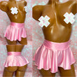 Baby Pink Mini Skirt