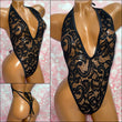 Black Lace One Piece