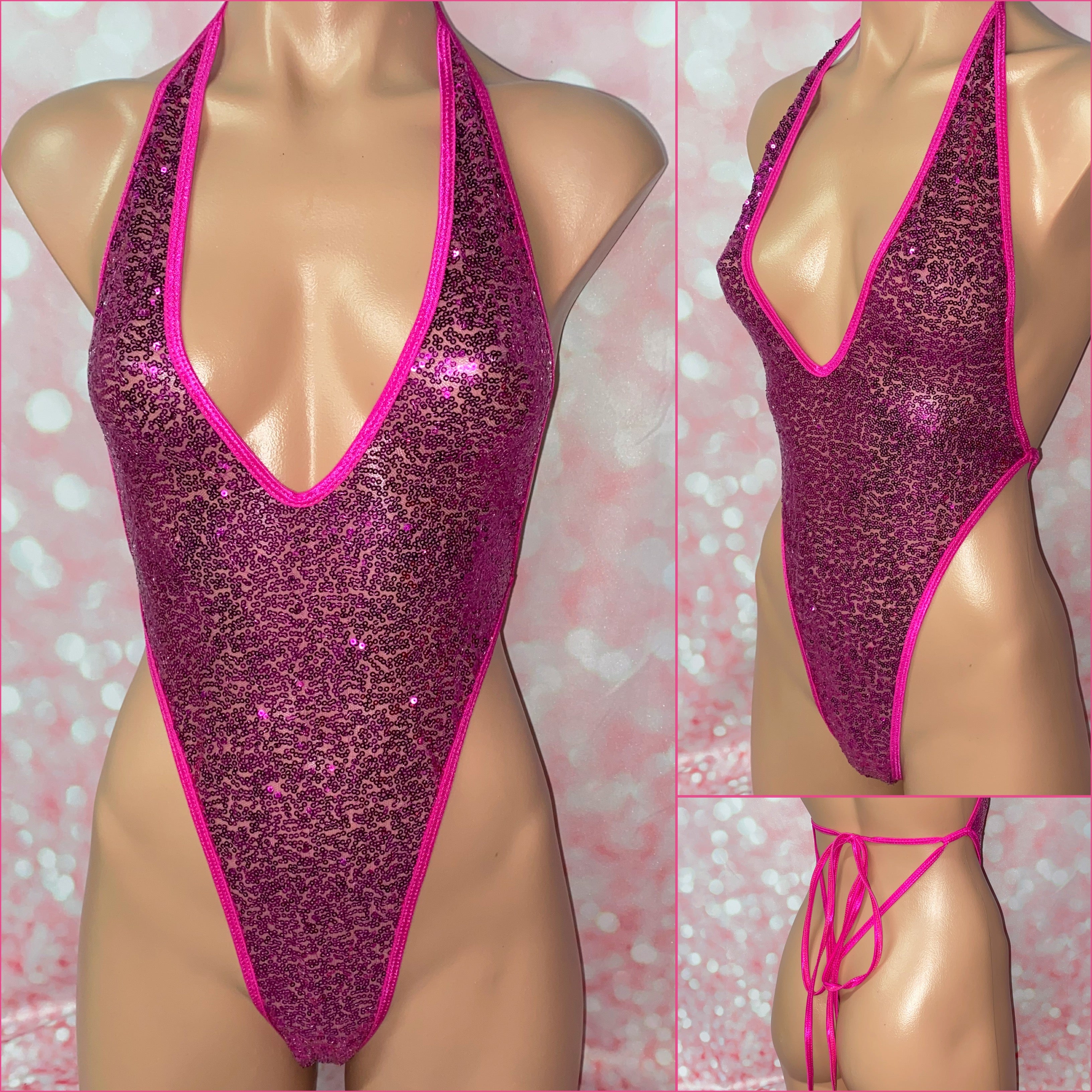 Sequin One Piece - Multiple Colour Options