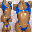 Royal Blue Sequin Peekaboob