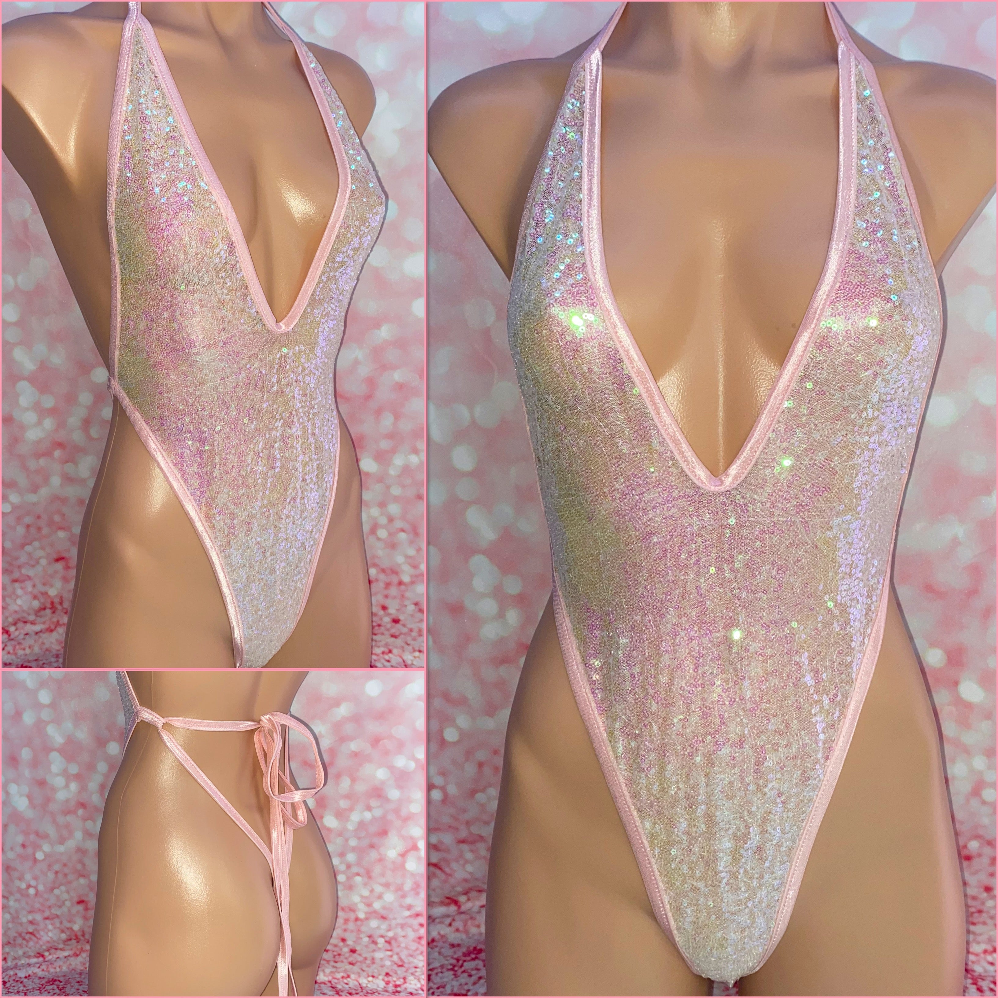 Sequin One Piece - Multiple Colour Options